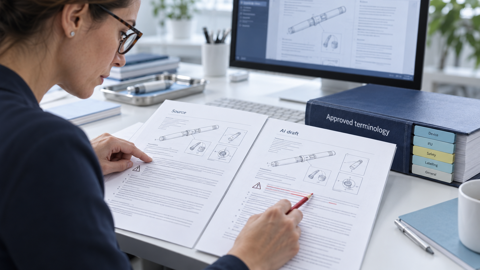 What AI actually saves you on regulated medical documentation, and what it doesn’t